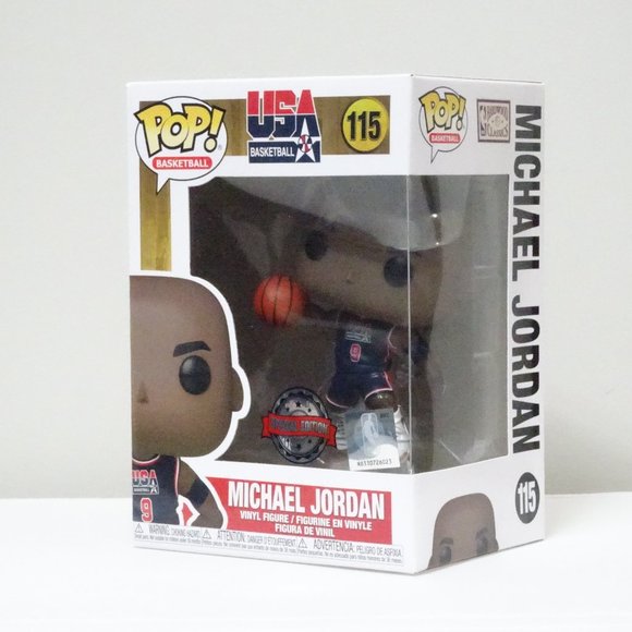 Michael Jordan Team USA Slam Dunk (Special Edition) Funko Pop! #115 - Picture 2 of 5